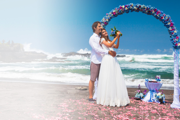 wedding celebration at the beach - Zdjęcie, obraz