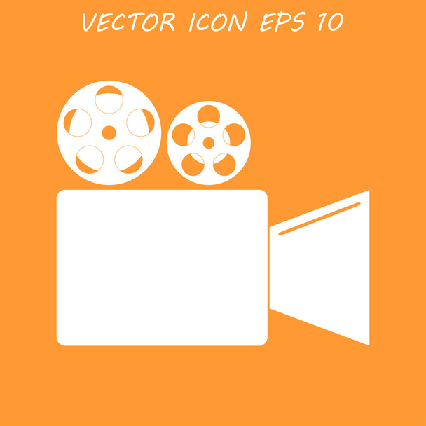 ikona kamery Cinema - Vektor, obrázek