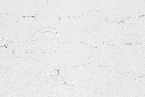 Stucco white wall background or texture - Photo, Image