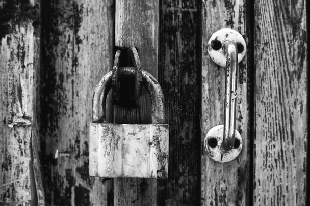 Rusty lock - Photo, Image