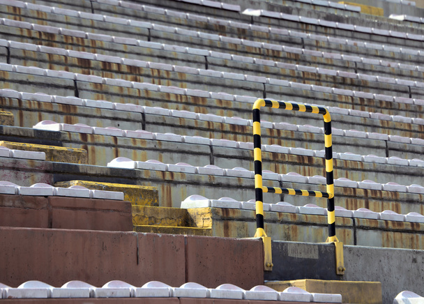 prázdné stánky stadionu fotbalu - Fotografie, Obrázek
