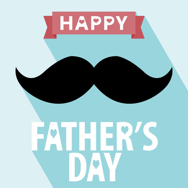 Happy fathers day - Vektor, kép