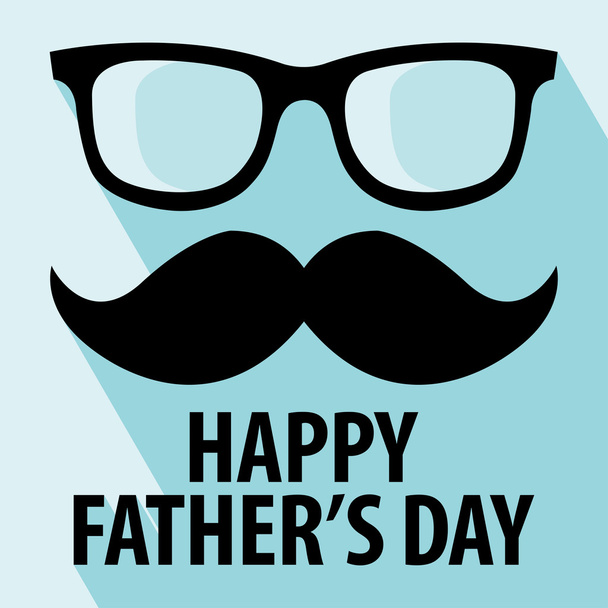 Happy fathers day - Vector, Image
