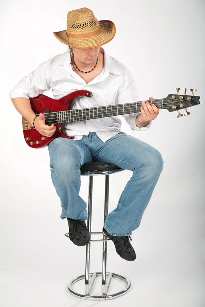 Guitar man - Фото, изображение