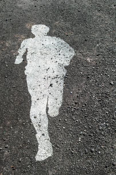 Running way Symbol - Photo, Image