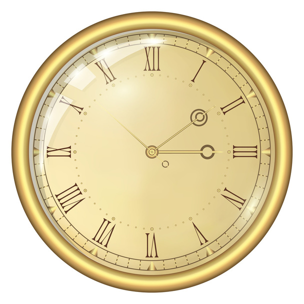 Horloge analogique
 - Vecteur, image