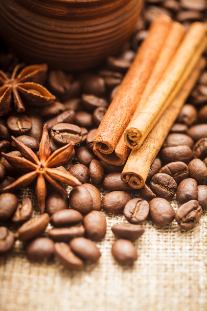 coffee beans in cup - Fotografie, Obrázek