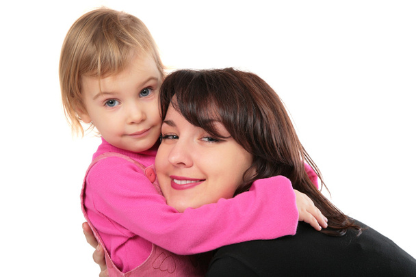 Hija abraza a madre
 - Foto, imagen