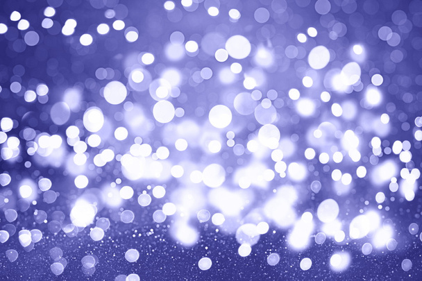 Fondo abstracto elegante festivo con luces bokeh y textura de estrellas - Foto, Imagen