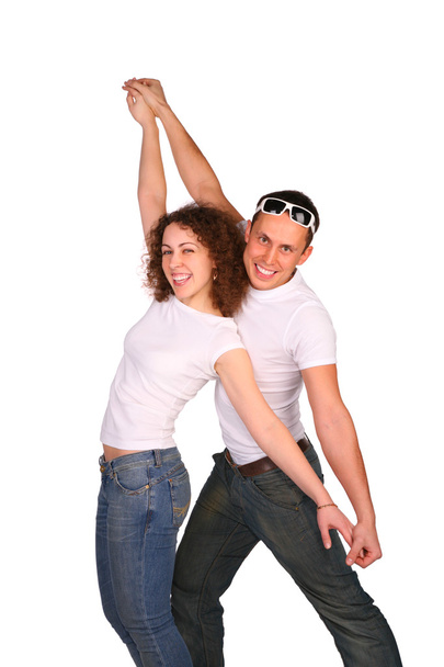 Young couple dancing - Foto, Imagen