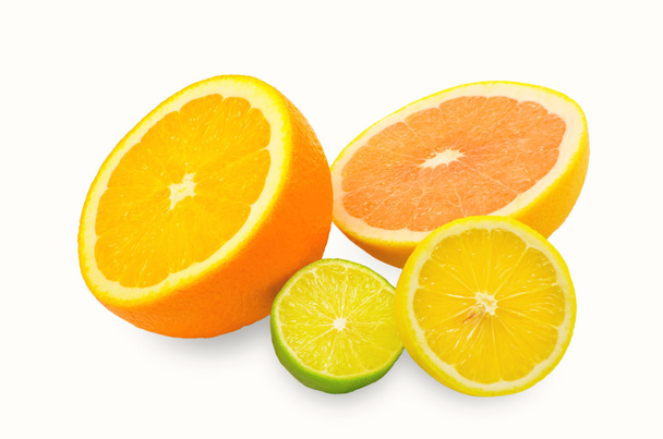 Mix of citrus slices - Foto, imagen