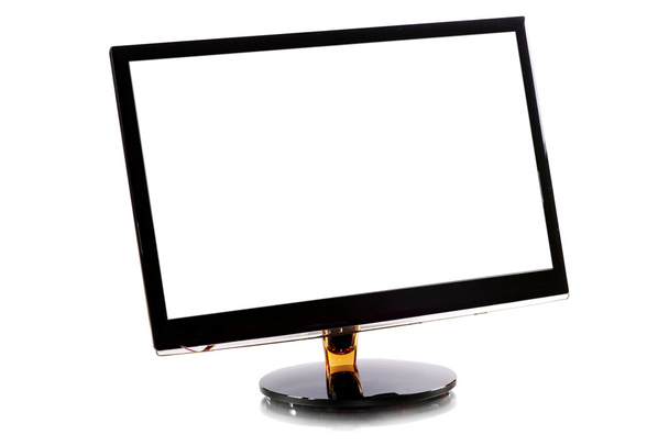 monitor op witte achtergrond - Foto, afbeelding