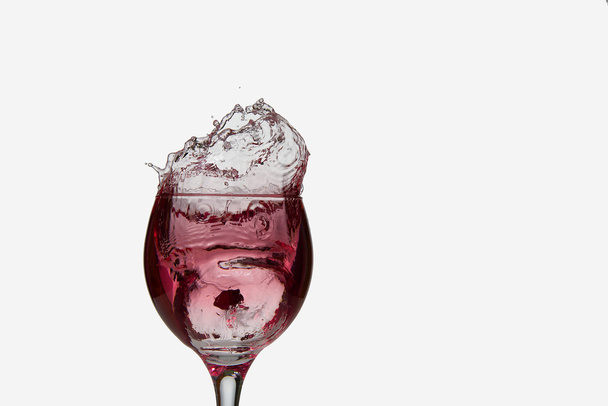 vörös bor, fröccsenő - Fotó, kép