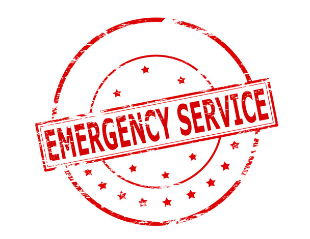 緊急時サービス - ベクター画像