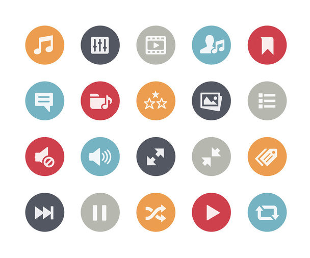 Web and Mobile Icons 7 -- Classics Series - Vector, afbeelding