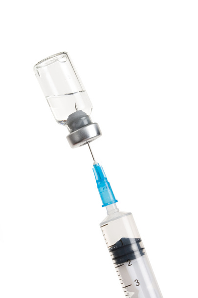 Syringe and Vaccination - Photo, Image