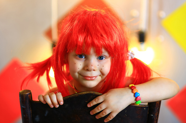 little red girl - 写真・画像