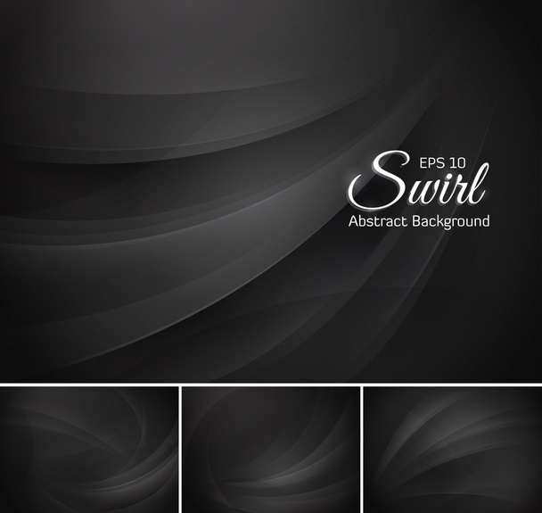 Swirl abstract background - Wektor, obraz