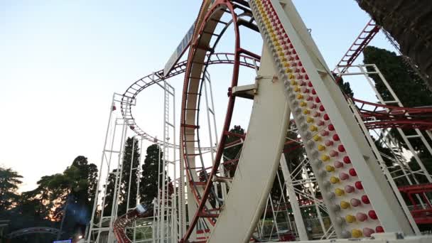 roller coaster - Footage, Video