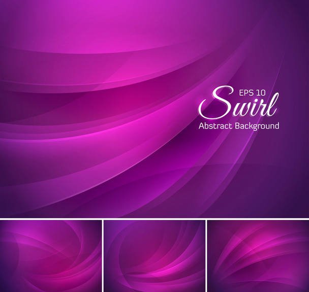 Swirl abstract background - Vector, imagen