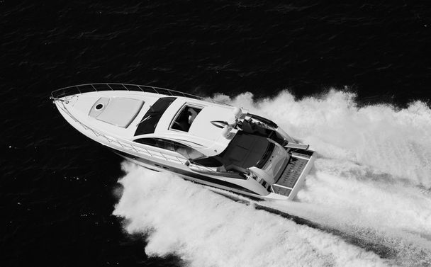 Tirrenian-tengeri luxus yacht - Fotó, kép