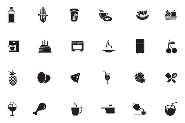 Food Vector Icons 4 - Vector, Image
