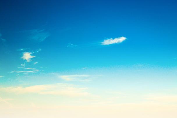 blue sky with cloud - Photo, Image