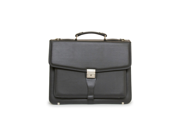 Business leather briefcase isolated - Photo, Image