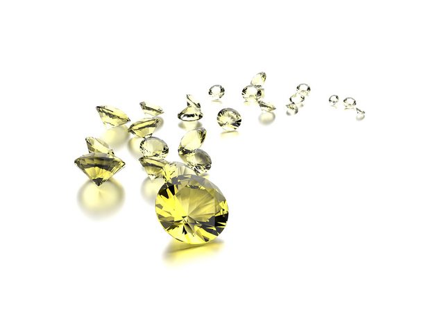 Gros plan sur les diamants de luxe
 - Photo, image