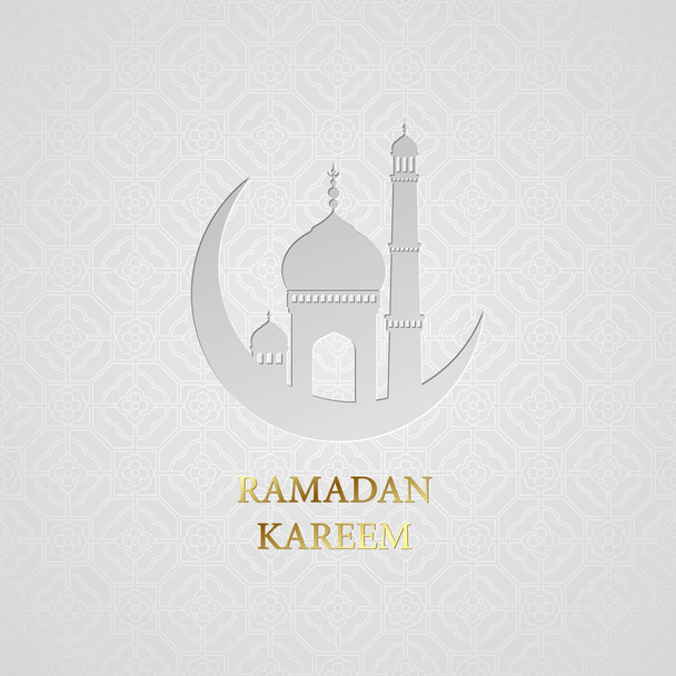 Ramadan greetings background. Ramadan Kareem - Vector, Image