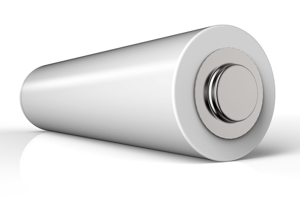 aa battery isolated on a white back ground - Foto, imagen