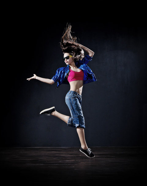 Modern dancer (dark version) - Foto, Imagen