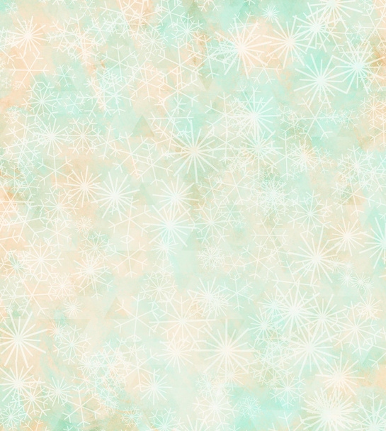 christmas background with snowflakes - Foto, Bild
