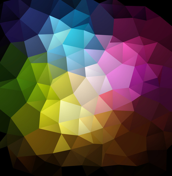 αφηρημένο πολύχρωμο γεωμετρικό φόντο - Διάνυσμα, εικόνα