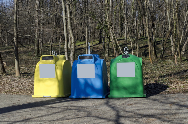 Vuilnis vuilnisbakken containers - Foto, afbeelding