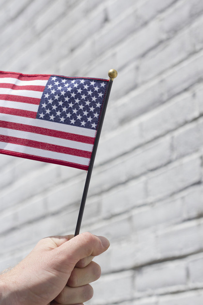 Amerikan bayrakları vatanseverlik - Fotoğraf, Görsel