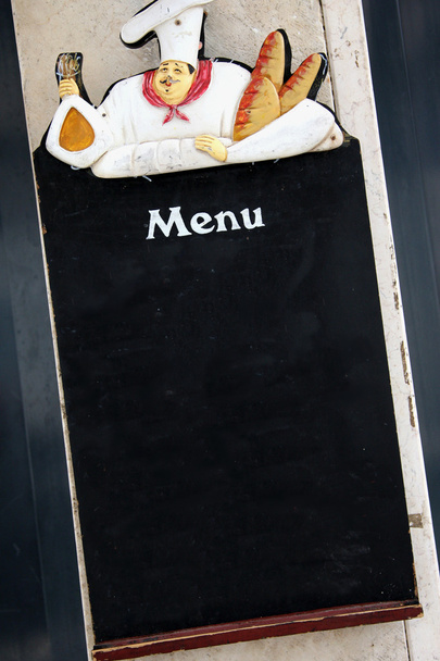 Pusta tablica dla menu - Zdjęcie, obraz