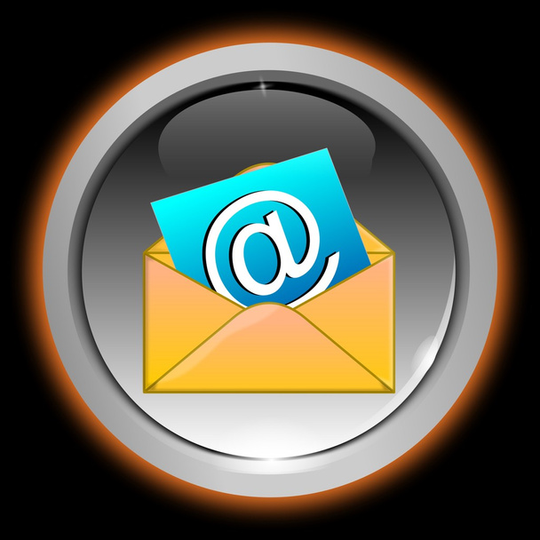E-Mail Button - Photo, Image