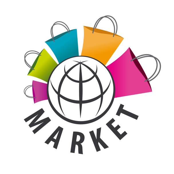 logo vectoriel achats de biens partout dans le monde
 - Vecteur, image