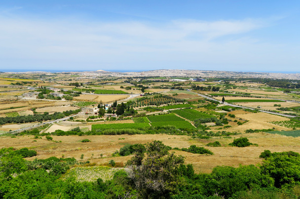 Gozo aerial view - Фото, изображение