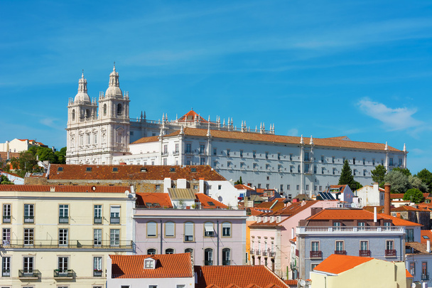 View of Lisbon Saint Vicente de Fora Monastery, Portugal - Photo, Image