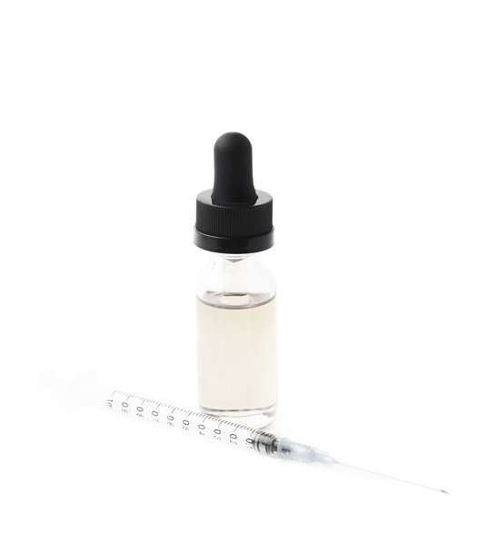 Small bottle with a pipette - Photo, Image