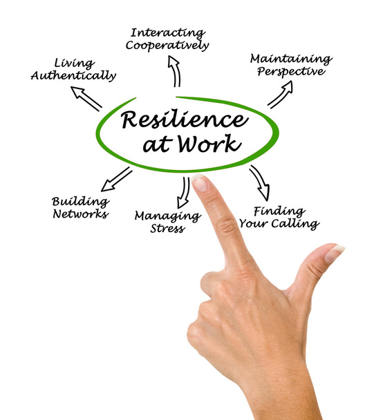 Diagrama de resiliência no trabalho
 - Foto, Imagem