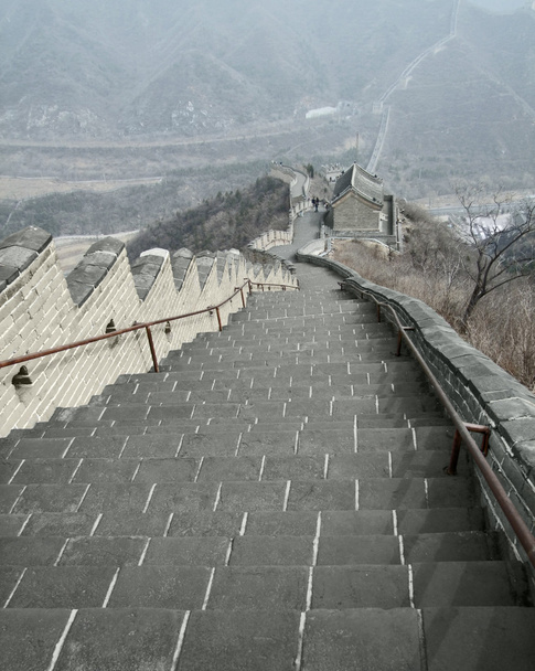 En la Gran Muralla de China
 - Foto, Imagen