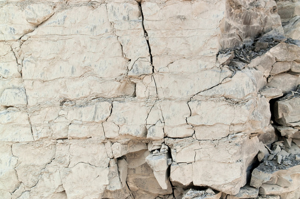 岩の表面のひび - 写真・画像