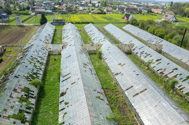 Destroyed greenhouses - Photo, Image