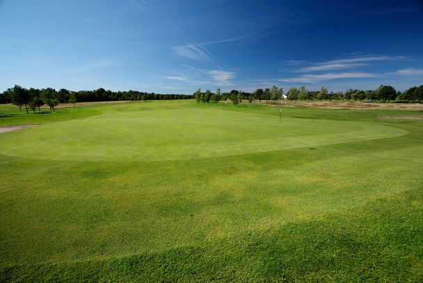 Golfplatz in skogaby, schweden - Foto, Bild