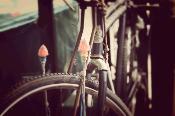 Oldtimer-Fahrrad - Foto, Bild