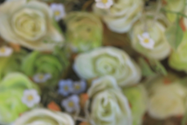 rosas vintage hermosas borrosas de flores artificiales
 - Foto, imagen
