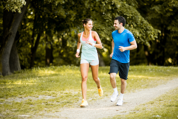 Young couple running - Photo, Image